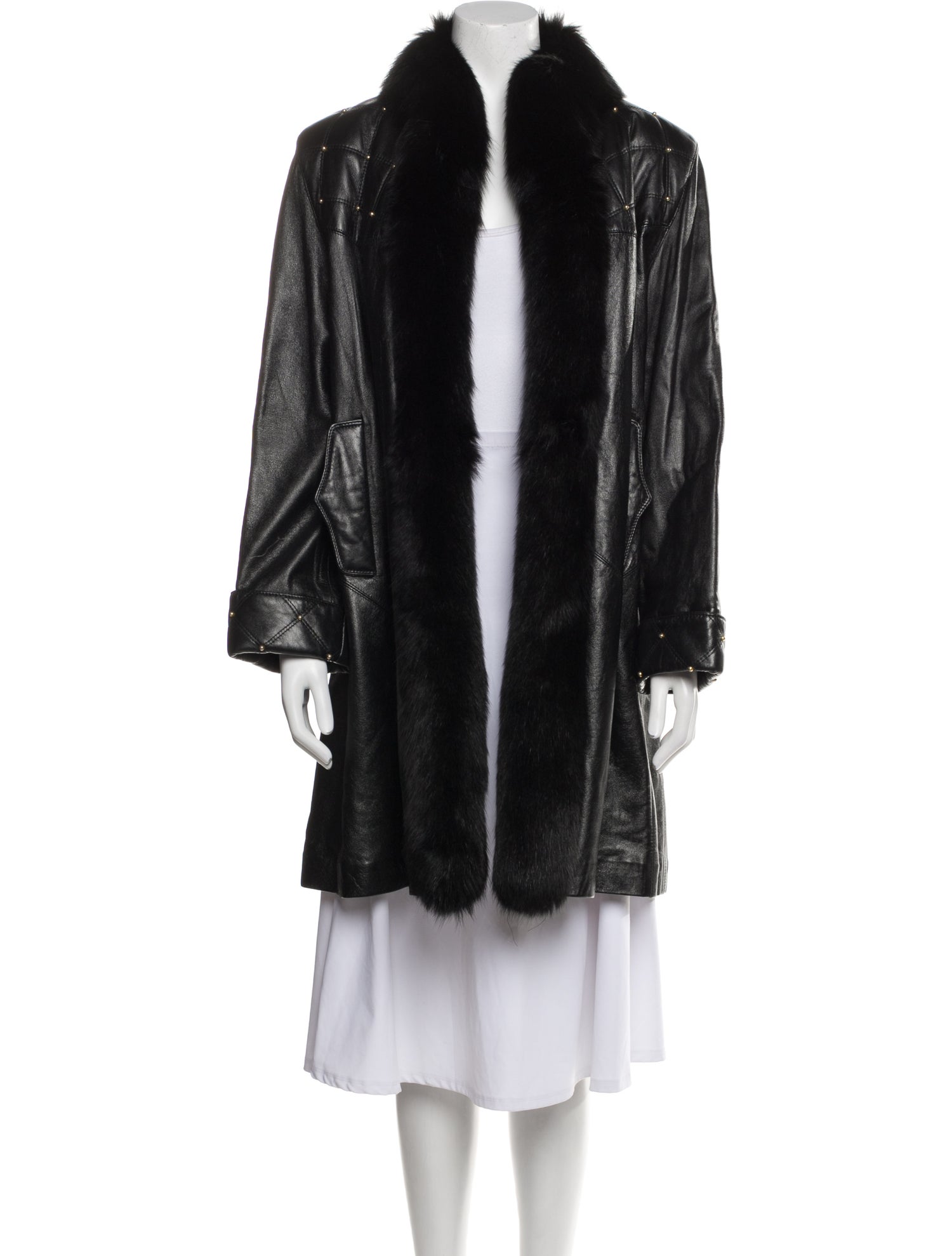 Givenchy Leather Coat