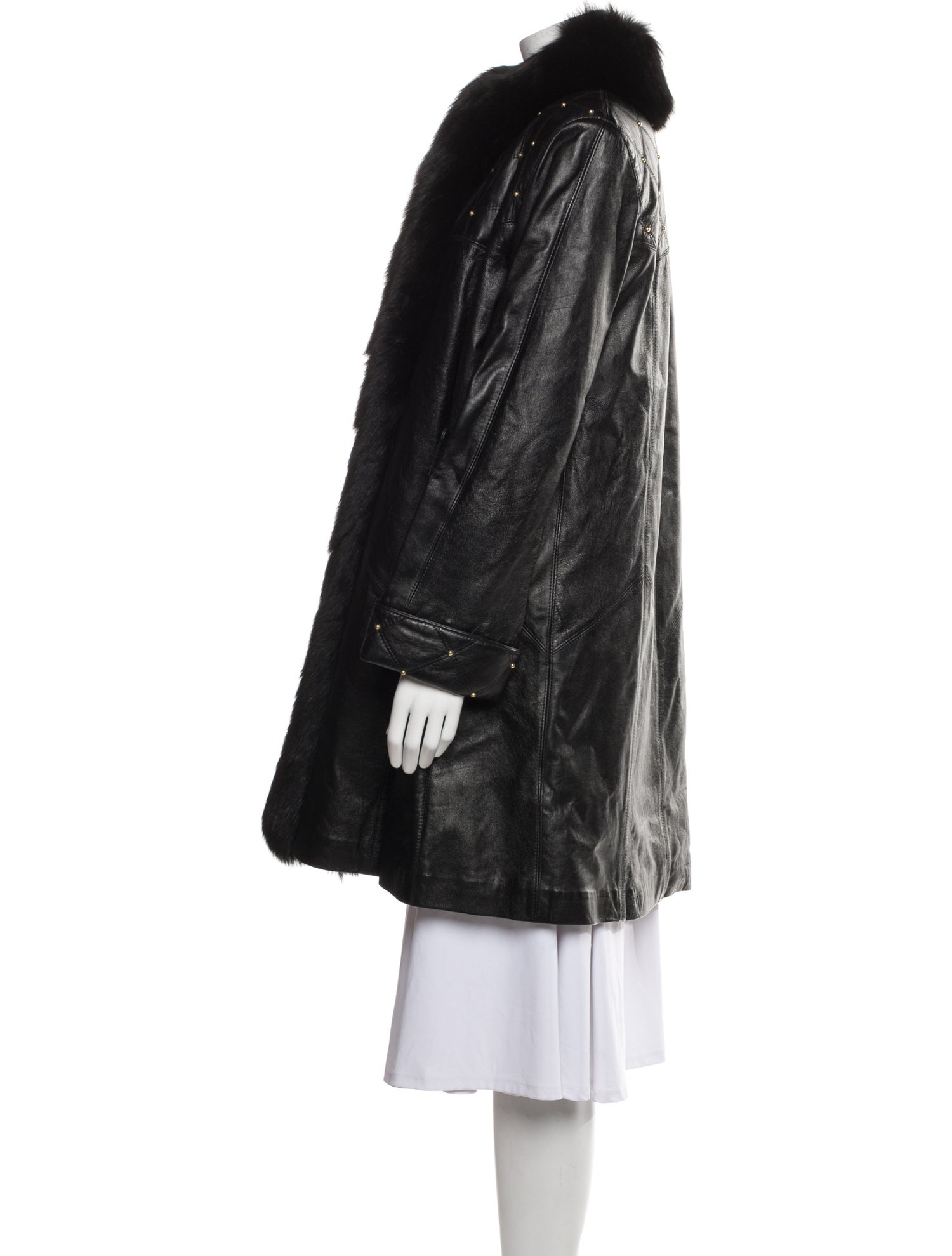 Givenchy Leather Coat