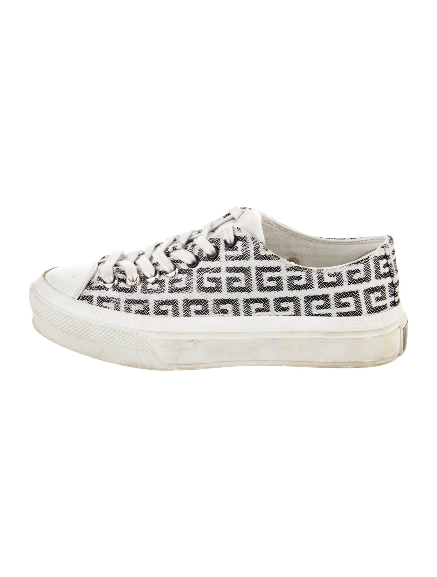 Givenchy Canvas Printed Sneakers