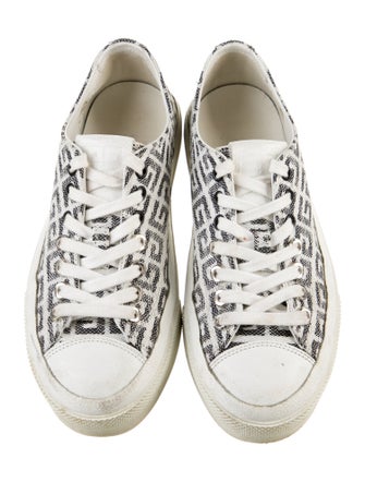 Givenchy Canvas Printed Sneakers