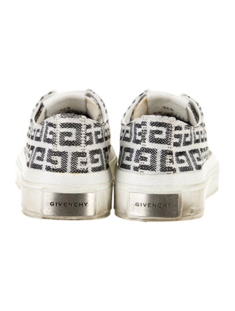 Givenchy Canvas Printed Sneakers