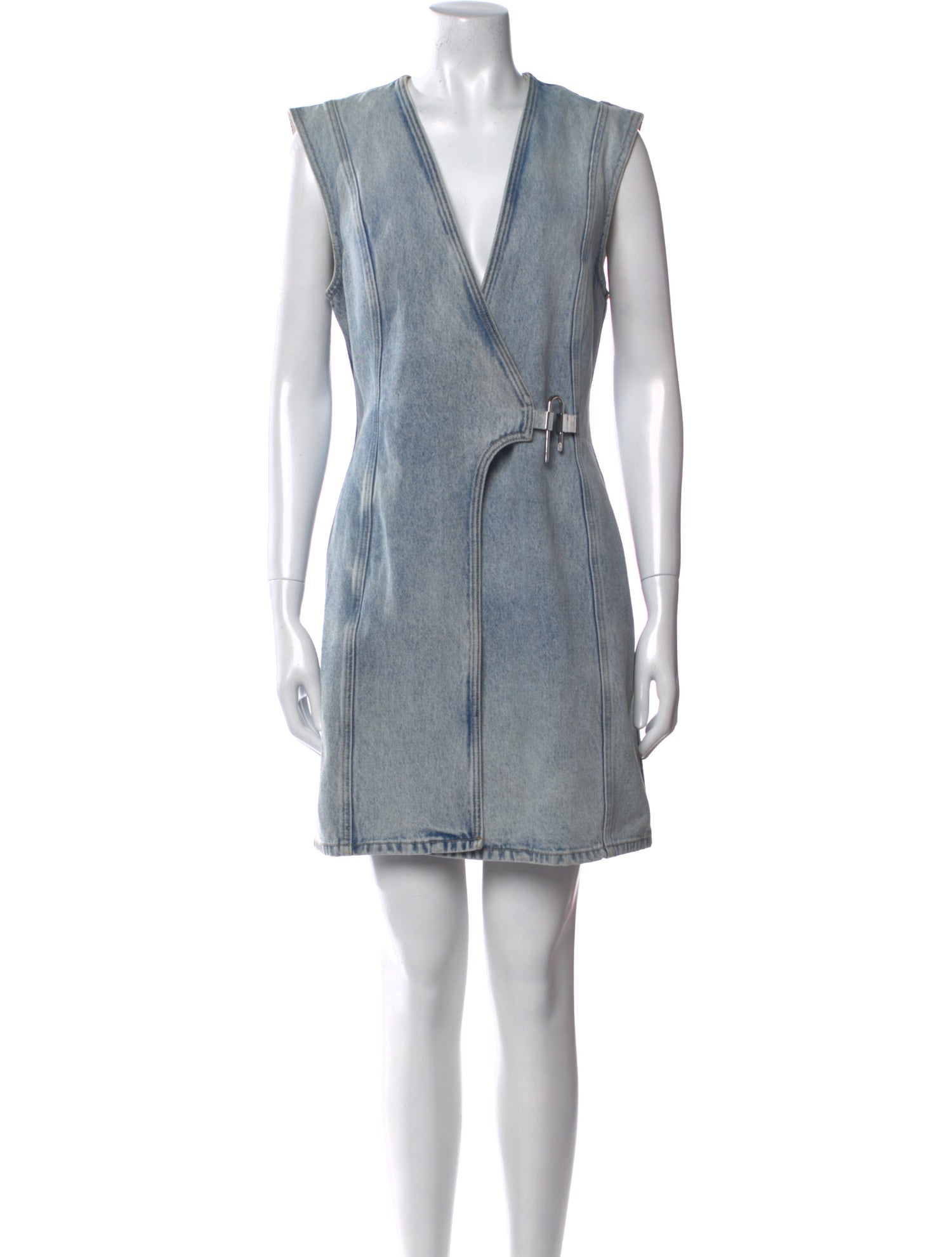 Givenchy V-Neck Mini Dress