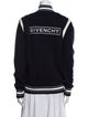 Givenchy Wool Colorblock Pattern Bomber Jacket