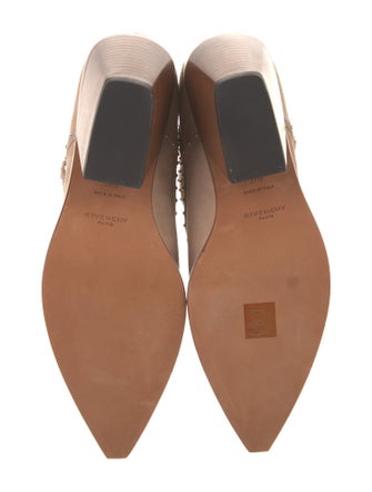 Givenchy Suede Studded Accents Western Boots