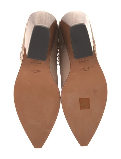 Givenchy Suede Studded Accents Western Boots