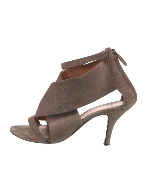 Givenchy Suede Slingback Sandals