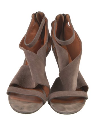 Givenchy Suede Slingback Sandals