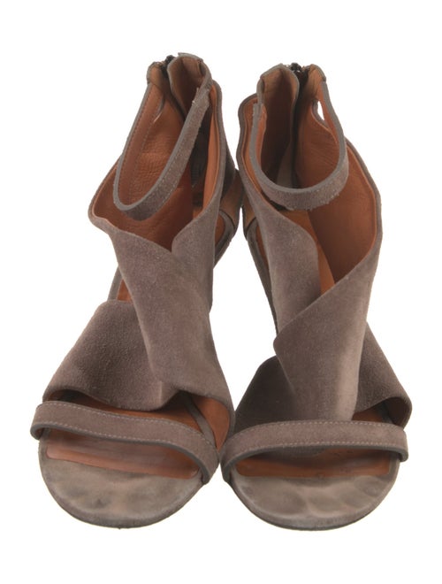 Givenchy Suede Slingback Sandals