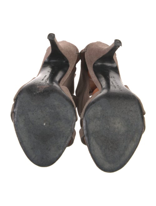 Givenchy Suede Slingback Sandals
