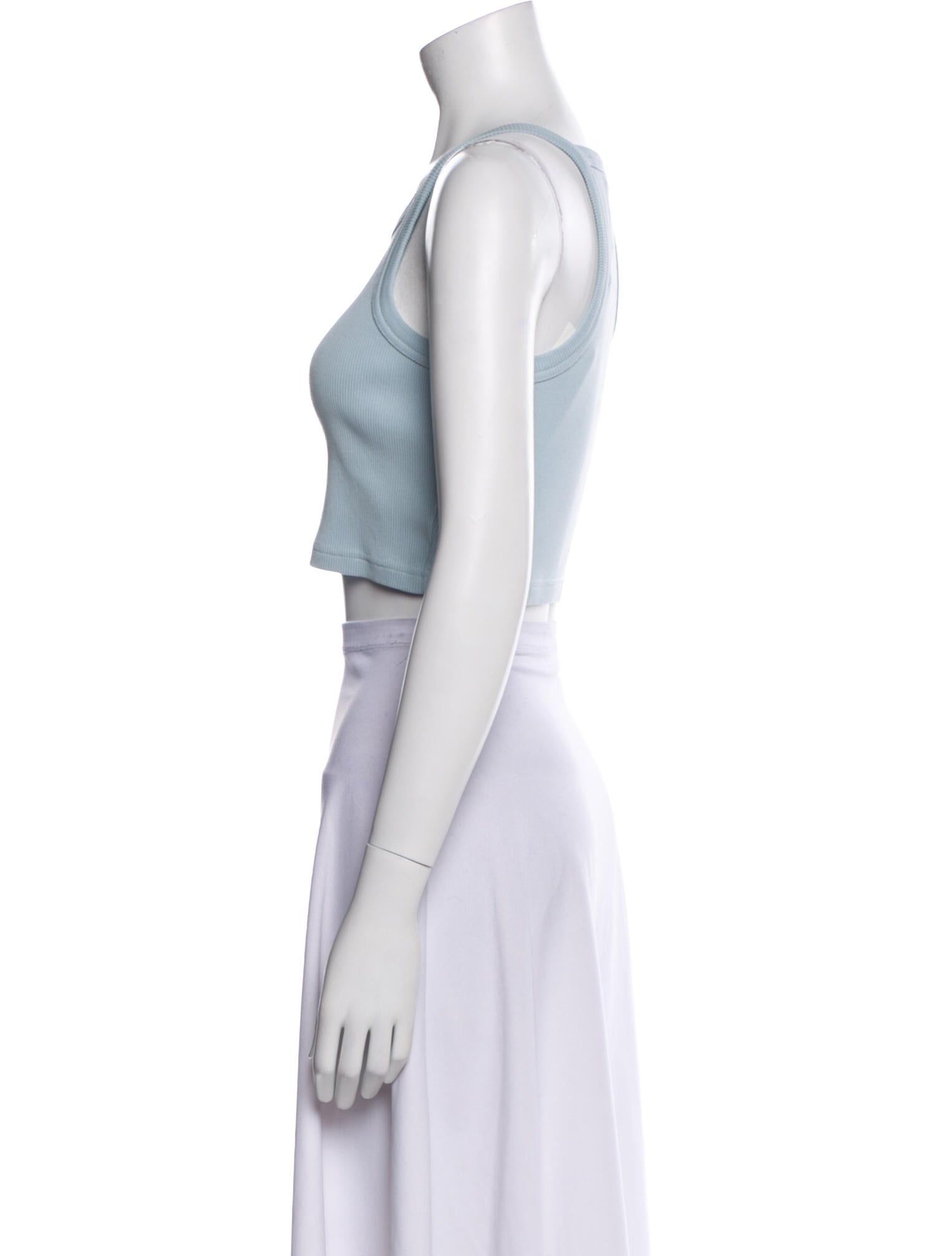 Givenchy Scoop Neck Sleeveless Crop Top