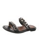 Givenchy Leather Chain-Link Accents Slides
