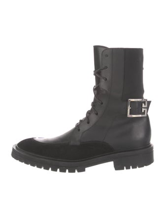 Givenchy Leather Combat Boots