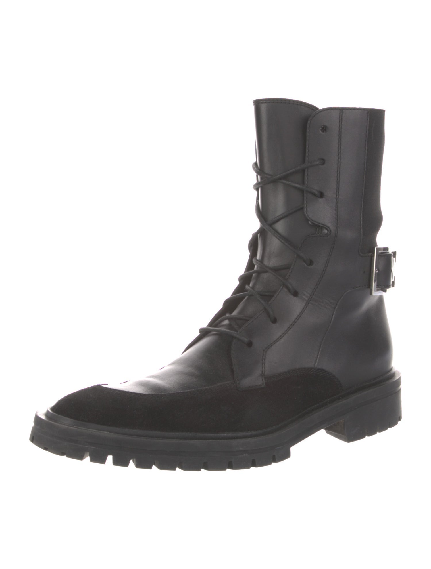 Givenchy Leather Combat Boots