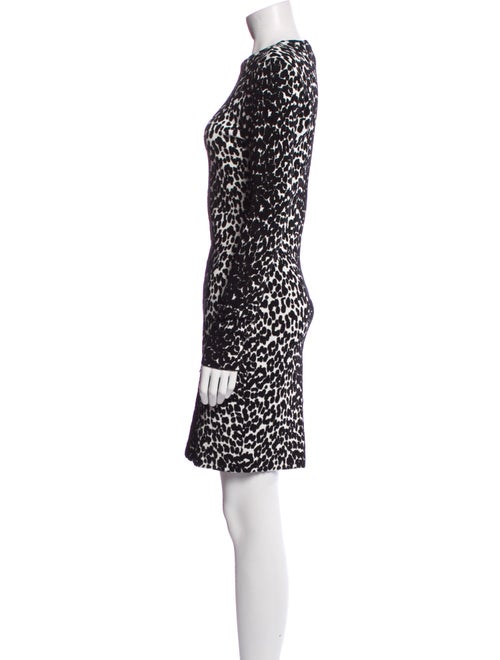 Givenchy Animal Print Mini Dress