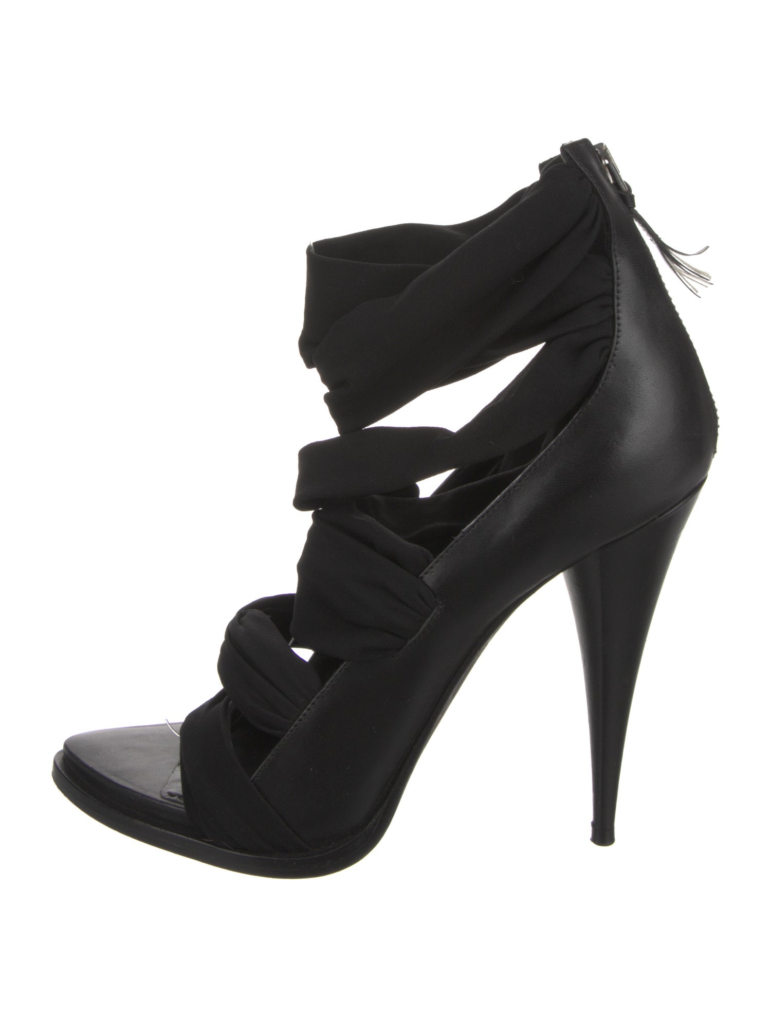 Givenchy Leather Leather Trim Embellishment Pumps