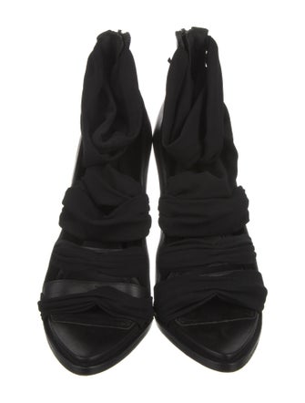 Givenchy Leather Leather Trim Embellishment Pumps