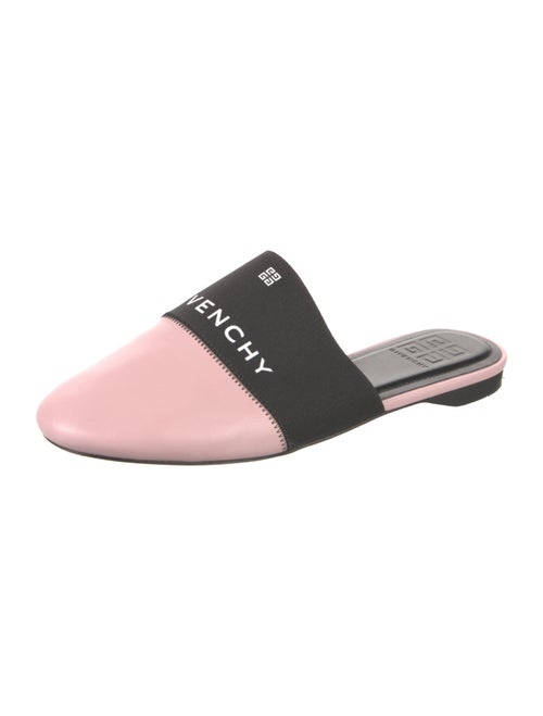 Givenchy Leather Colorblock Pattern Mules