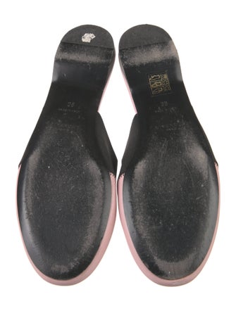 Givenchy Leather Colorblock Pattern Mules