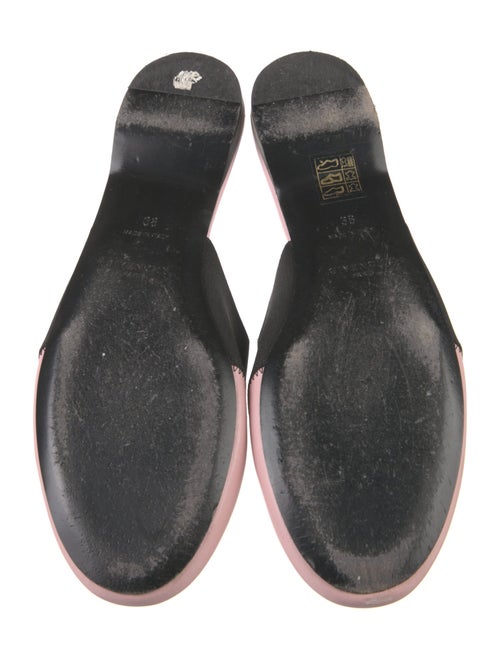 Givenchy Leather Colorblock Pattern Mules