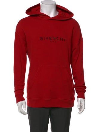 Givenchy Graphic Print Crew Neck Hoodie