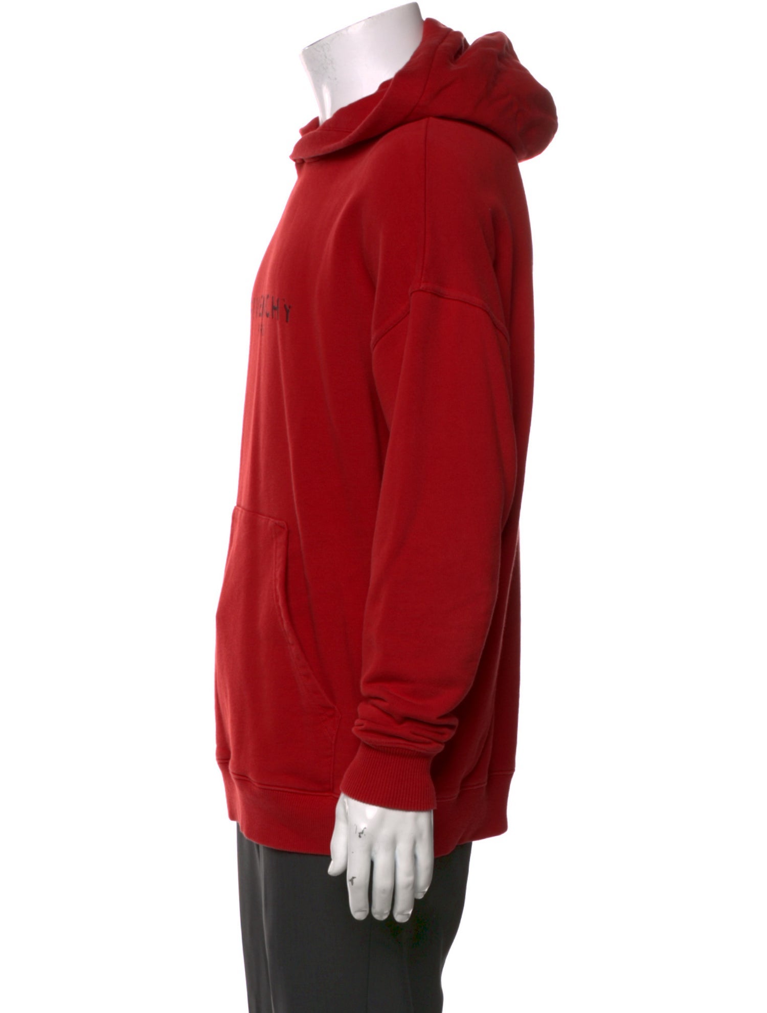 Givenchy Graphic Print Crew Neck Hoodie