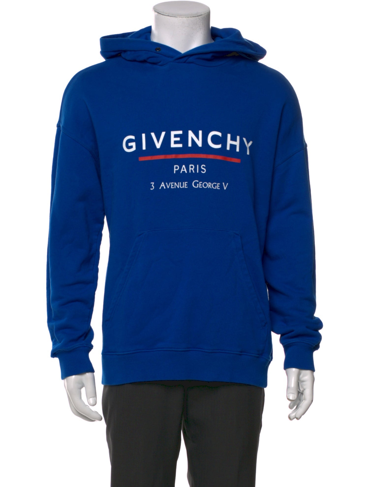 Givenchy Graphic Print Crew Neck Hoodie