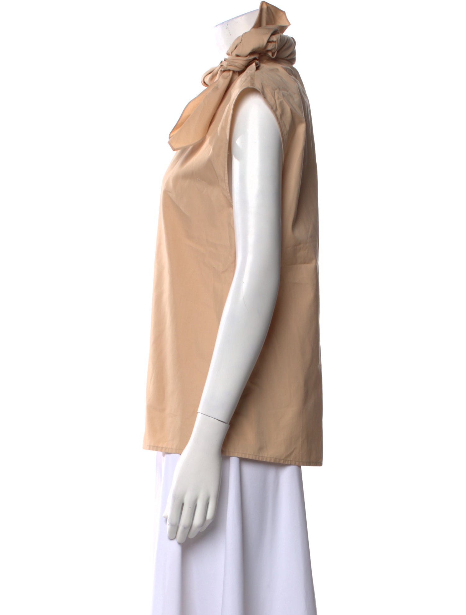 Givenchy Mock Neck Short Sleeve Blouse w/ Tags