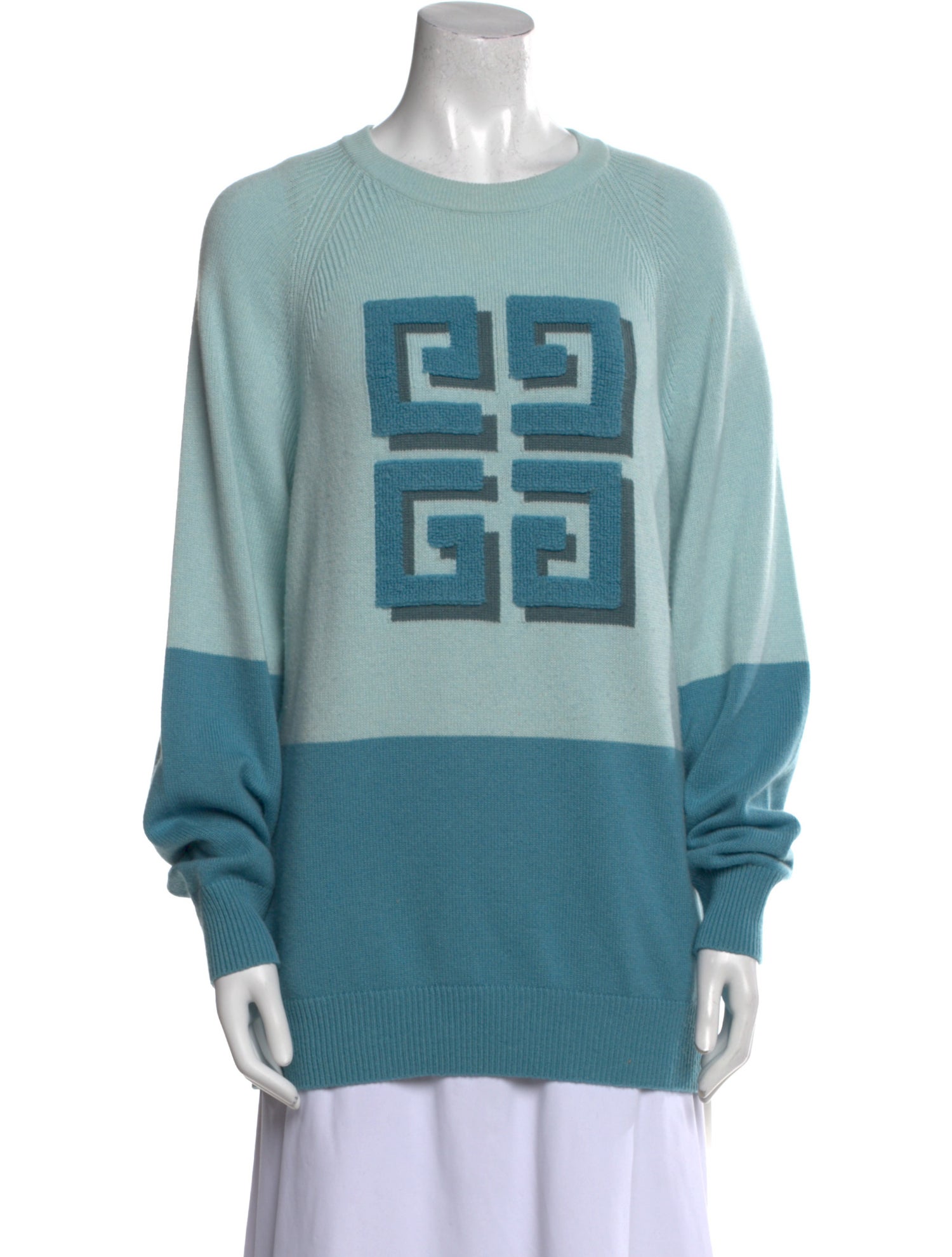 Givenchy Cashmere Graphic Print Sweater