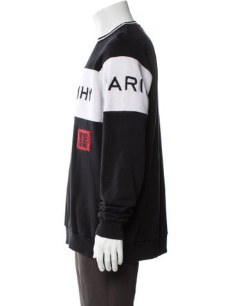 Givenchy Graphic Print Crew Neck Sweatshirt
