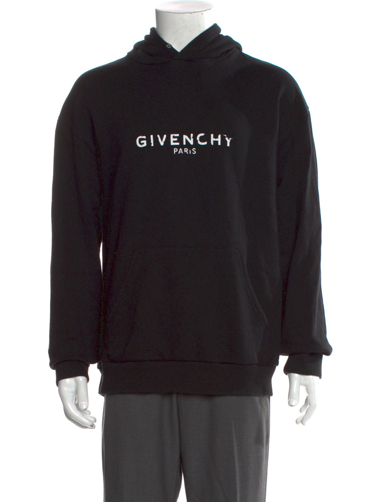 Givenchy Graphic Print Crew Neck Hoodie