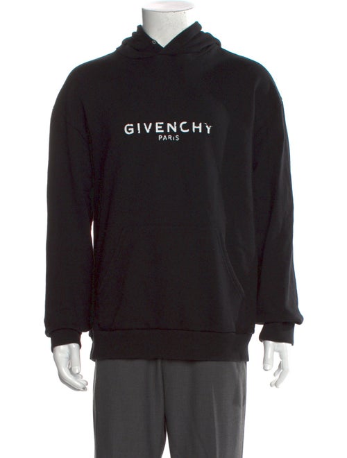 Givenchy Graphic Print Crew Neck Hoodie