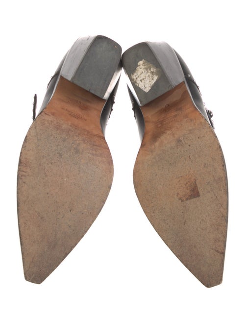 Givenchy Leather Studded Accents Western Boots