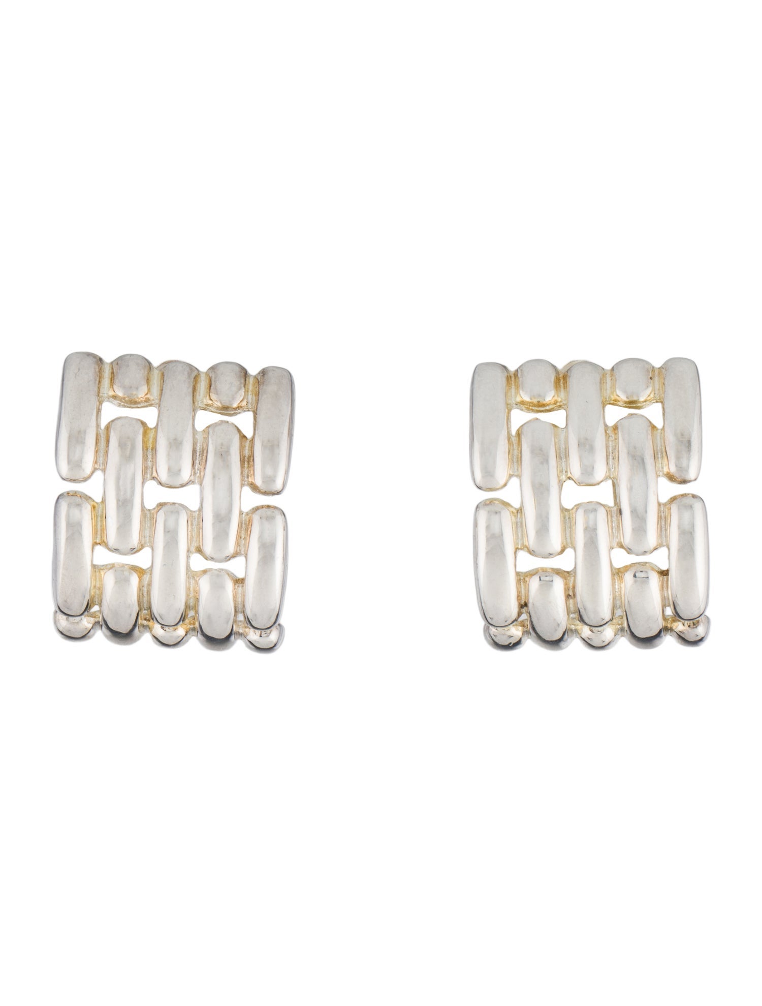 Givenchy Woven Clip-On Earrings