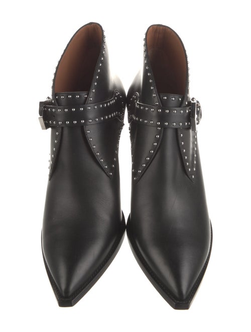 Givenchy Leather Studded Accents Boots