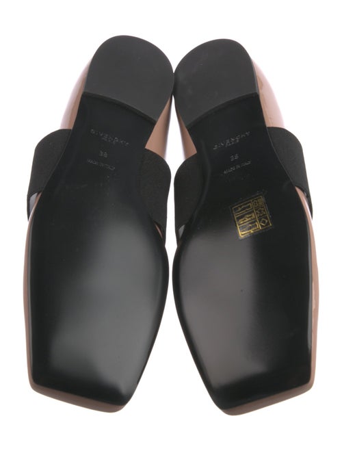 Givenchy Patent Leather Colorblock Pattern Mary Jane Flats