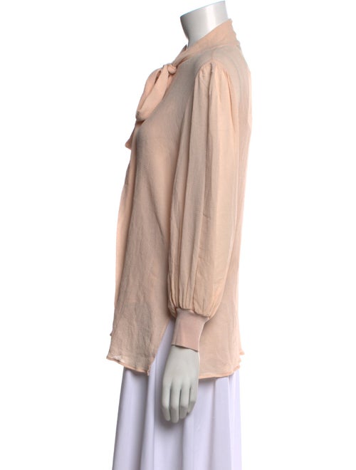 Givenchy Silk V-Neck Blouse