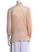 Givenchy Silk V-Neck Blouse