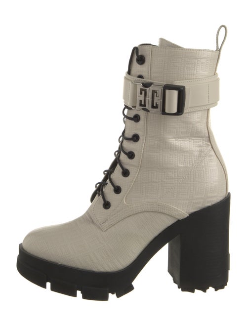 Givenchy Leather Lace-Up Boots