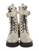 Givenchy Leather Lace-Up Boots