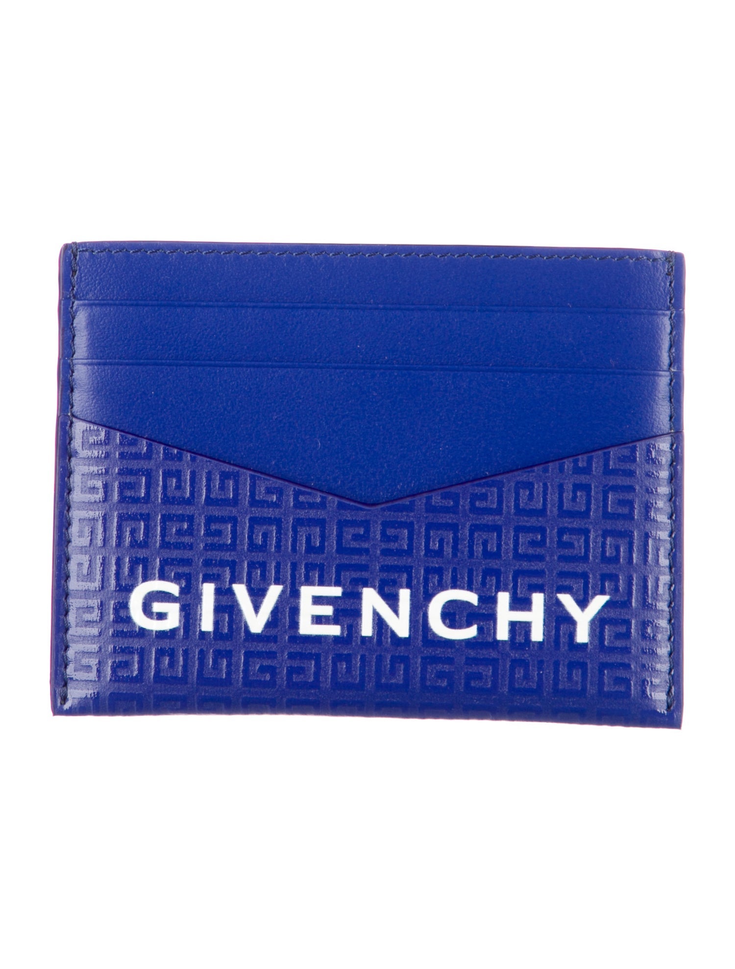 Givenchy Card Holder Leather Compact Wallet w/ Tags