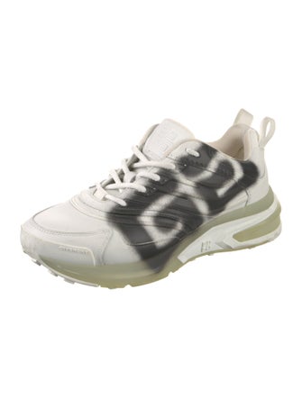 Givenchy Leather Graphic Print Sneakers