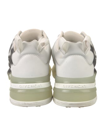 Givenchy Leather Graphic Print Sneakers