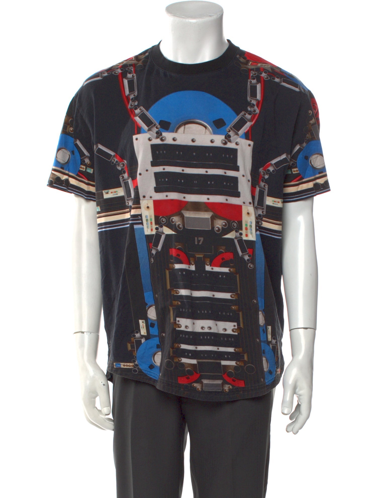 Givenchy Graphic Print Crew Neck T-Shirt