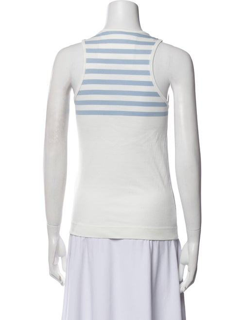 Givenchy Striped Scoop Neck Top