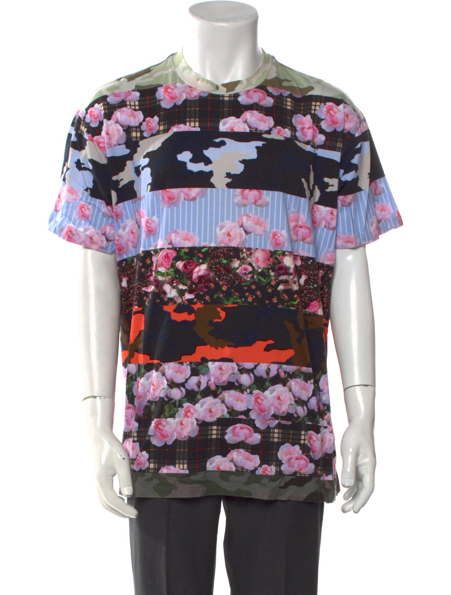 Givenchy Printed Crew Neck T-Shirt