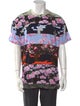 Givenchy Printed Crew Neck T-Shirt