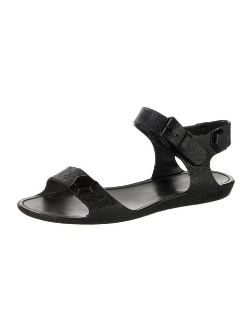 Givenchy Rubber Slingback Sandals