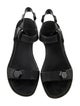 Givenchy Rubber Slingback Sandals