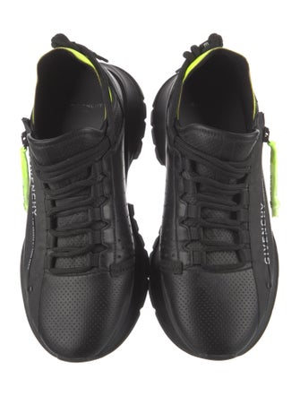 Givenchy Leather Colorblock Pattern Sneakers