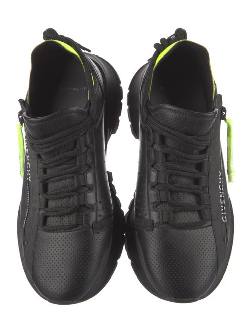 Givenchy Leather Colorblock Pattern Sneakers